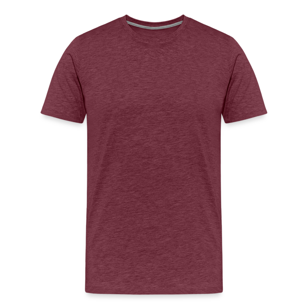 Men’s Premium T-Shirt - heather burgundy